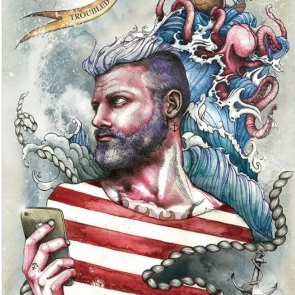 Lorenzi Tarot 78 card tarot 100 page color guidebook 78-card tarot deck CAT-atud - Picture 8 of 12